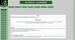 Desktop Screenshot of jugendfussball-kelkheim.de